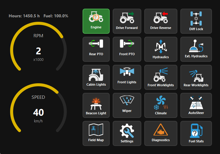 Screenshot 1 of bTrac OS